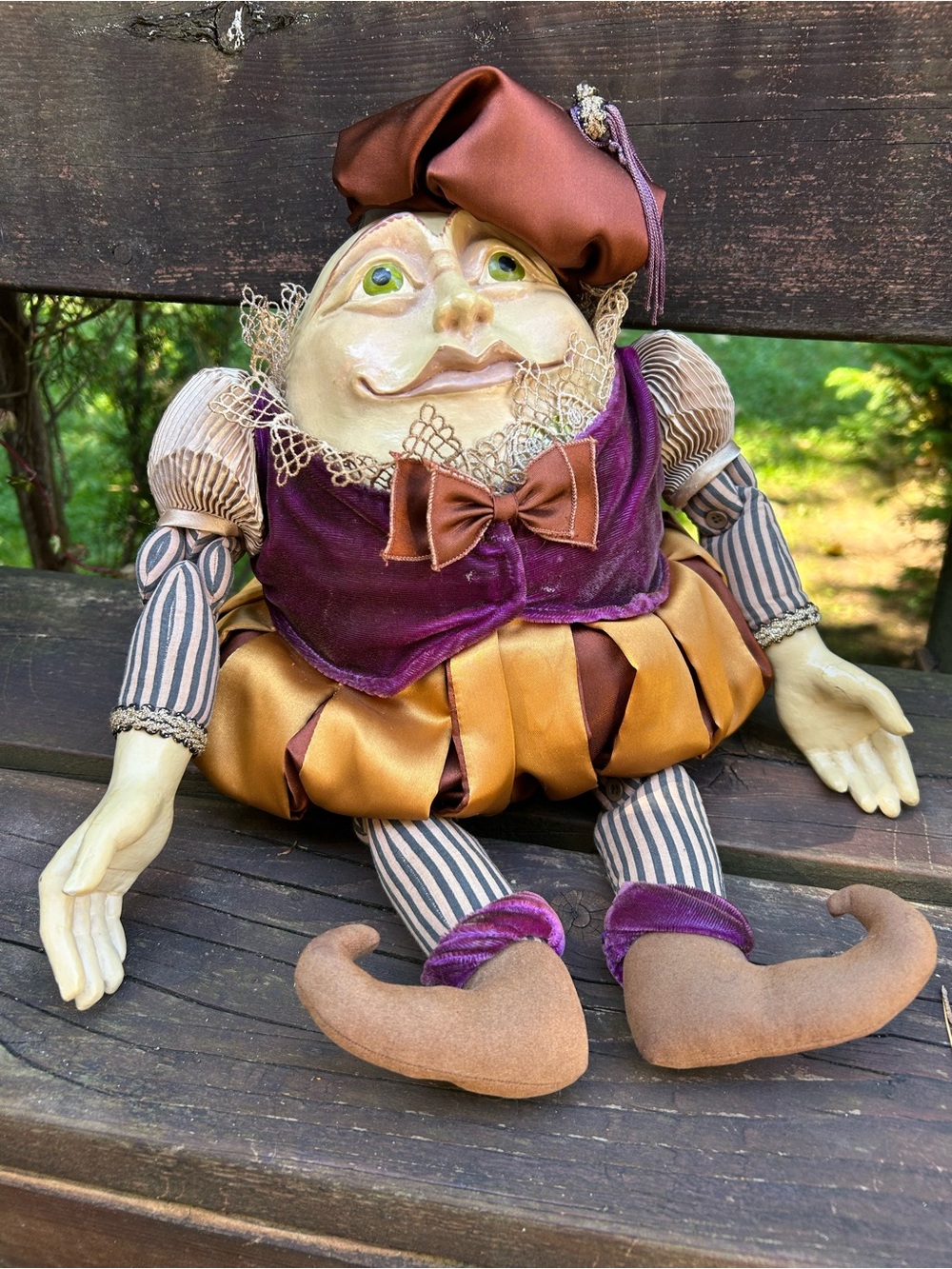 Whimsical Humpty Dumpty Doll/Decoration